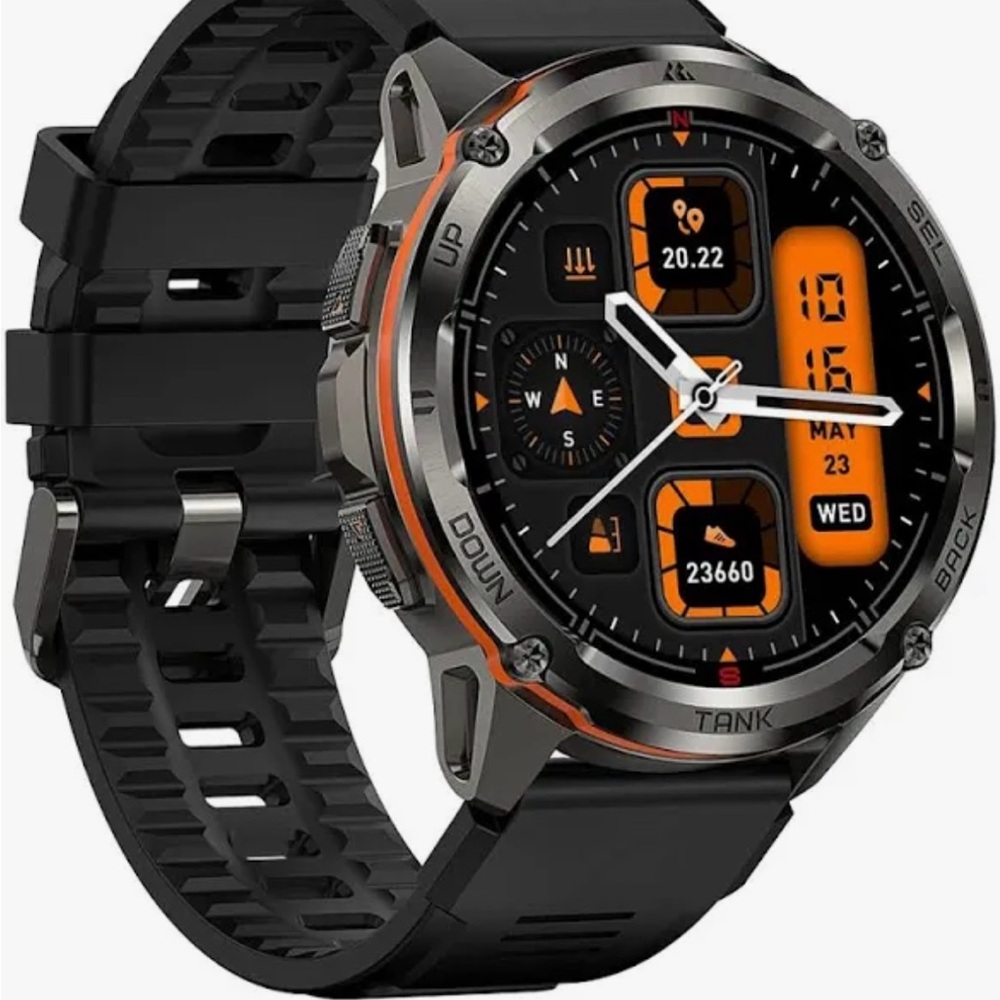 T3 Ultra Smartwatch  with GPS - Black and Silver - never used - Picture 11 of 11